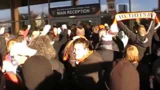 BLACKPOOL FANS PROTEST  DOORS ATTACKED  OYSTON OY51 OUT  OystonOut [upl. by Tallbot]