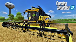 Kombajn New Holland w Farming Simulator 22 [upl. by Tito]