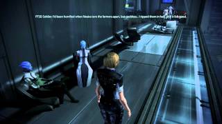 Mass Effect 3 Asari PTSD Soldier Aeian Tgoni full convo  extras [upl. by Ayarahs135]