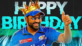 Rohit Sharma💕Birthday🎂Edits😍 30 April 🥳Rohit sharma Status🔥  Rohit sharma birthday status [upl. by Isia595]