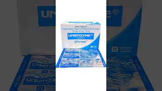 Unienzyme tablet का उपयोग digestive enzyme gas flatulence abdominalfungal diastasetorrentuses [upl. by Narhem]