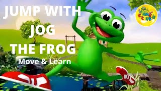 Jump bounce and jiggle with Jog the Frog Clamber Club Action songs [upl. by Hajidak]