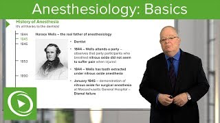 Anesthesiology Basics – Anesthesiology  Lecturio [upl. by Kahl]