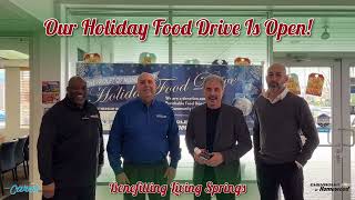 Holiday Food Drive  2024 [upl. by Ecirbaf]