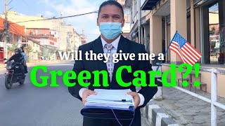 My GREEN CARD Interview  Did I Get It [upl. by Yelyak]