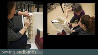 The Salzinnes Antiphonal  Part 3 Conservation Treatment of the Binding [upl. by Elleyoj]