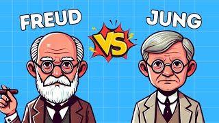 Freud vs Jung In Just 3 Minutes [upl. by Nakhsa307]