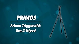 Primos Trigger Stick Gen3 Tripod Onyx  Skjutstöd [upl. by Nyltac]