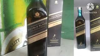 J W Double black Whisky  750ml price 3790Alcohol40West bangal India 2024 [upl. by Naes]