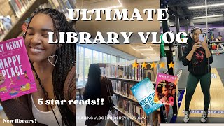 THE ULTIMATE BOOKISH VIDEO 📚🤪💐 NEW LIBRARY  TWO 5 STAR BOOKS ✨ [upl. by Eigroeg403]