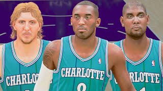 Kobe Bryant Hornets Rebuild [upl. by Stormi]