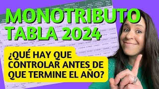 MONOTRIBUTO Novedades 2024 [upl. by Elleinnod520]