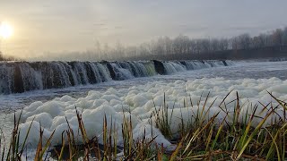 The widest waterfall in Europe  Ventas Rumba [upl. by Hgielrahc87]