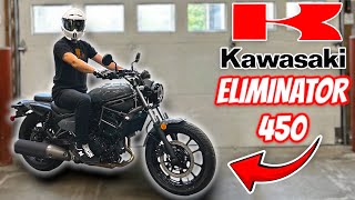 Kawasaki ELIMINATOR Test RideReview  Honda REBEL Killer  Best Beginner Cruiser 2024 [upl. by Bruis]