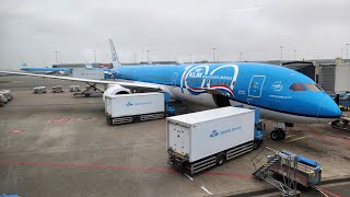 KLM Business Class Flight Review 78710 [upl. by Pasadis]