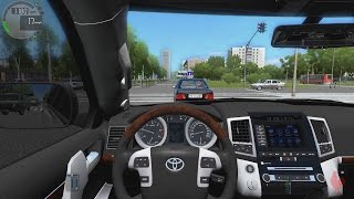 City Car Driving  Toyota Land Cruiser 200  Street Racing [upl. by Rosalynd319]