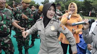 Serunya TNI POLRI di Panggung Super Asik deh Pokoknya [upl. by Htebaile181]