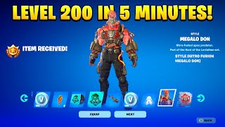 How To LEVEL UP FAST in Fortnite Chapter 5 Season 3 Get to Level 200 [upl. by Wales]