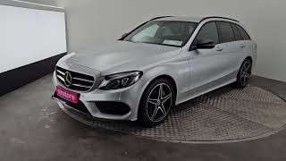 2017 MercedesBenz CClass C300 H AMG Line 5DR Auto Silver [upl. by Oicapot]