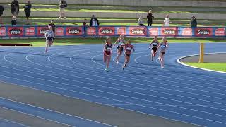 4 x 200m Relay U16 Women Final 2024 Australian Championships Adelaide 19 April 2024 [upl. by Oedama381]