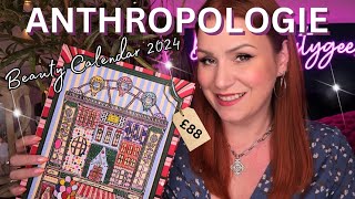 ANTHROPOLOGIE 2024 BEAUTY ADVENT CALENDAR UNBOXING  SHIPS INTERNATIONALLY [upl. by Anavas]