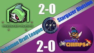 Pokémon Draft League  Vancouver Valiants VS Saudas Chimps  S7 W3 Stargazer Div [upl. by Daenis675]