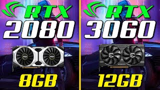 RTX 3060 vs RTX 2080  1440p Gaming [upl. by Starling]