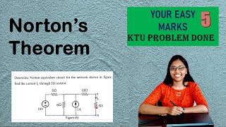 Nortons Theorem with Problems  Circuit Theory  EE100 BE100 [upl. by Sibley84]