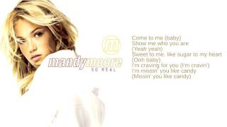 Mandy Moore 02 Candy Lyrics [upl. by Boigie288]