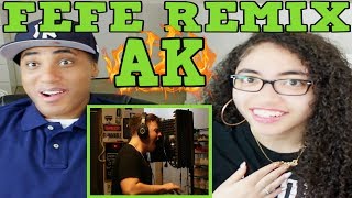 IAMTHEREALAK FEFE REMIX REACTION  MY DAD REACTS [upl. by Thaddeus]