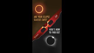 Find Out If Your Eclipse Glasses Are Safe [upl. by Peonir]