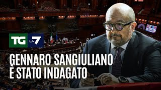 Gennaro Sangiuliano è stato indagato [upl. by Edmondo]