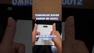 Unboxing Timbangan Badan Digital Omron HN300T2 shorts unboxing weightscale omron [upl. by Ihab]