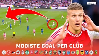 De MOOISTE GOAL per CLUB in de Eredivisie 2023 🔥 [upl. by Bravar]