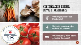 Certificación Kosher Mitos y RealidadesRab Naftali Espinoza [upl. by Onimixam350]