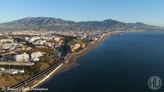 La Belleza de Mijas Costa al Amanecer  Dron 4K [upl. by Benedicta]