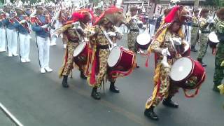 Drum band Taruna Akmil indonesia at surakarta [upl. by Oidualc]