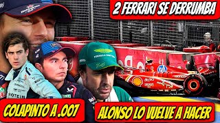 COLAPINTO IMPRESIONA  CARLOS SAINZ IMPACTA  CHECO PEREZ SE QUEDA EN LA 2 GP SINGAPURE 2024 [upl. by Benedetto]