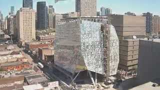 Ryerson Student Learning Centre TimeLapse Video 2012 to 2015 [upl. by Ahsilif588]