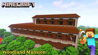 Woodland Mansion Minecraft  Woodland Mansion Build Minecraft in Hindi [upl. by Cote]