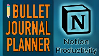 Notion Bullet Journal Daily Planner – Notion Life OS [upl. by Yoc411]