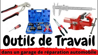 Outils de travail en réparation automobile [upl. by Panthea850]