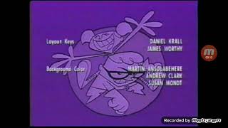 DexterquotS Laboratory Credits Audio Cartoon Theatre 2002 [upl. by Blasius622]