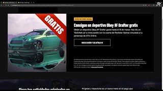 Gta Online Consigue un deportivo Obey 8F Drafter Gratis [upl. by Farlie]