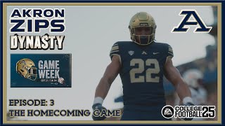 We Put on a Show  Akron Zips Dynasty  EA Sports College Football 25  EP 3 [upl. by Airamak279]