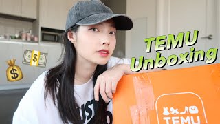 Shopping Haul  TEMU super unboxing Is it worth it [upl. by Freda]