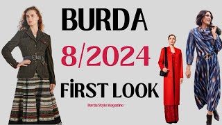 Burda Style 82024 First Look [upl. by Manwell640]