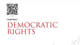 Democratic Rights  Part 1  Class 9 Social Science  Civics [upl. by Llezom]