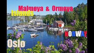 Malmøya amp Ormøya Islands  Oslo Norway  2021 4k [upl. by Yespmed]