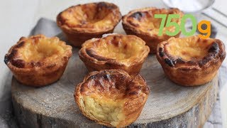 Recette des pastéis de nata  750g [upl. by Freberg]